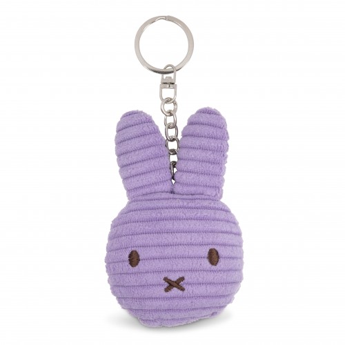 Miffy Flat Corduroy Keyring Lilac