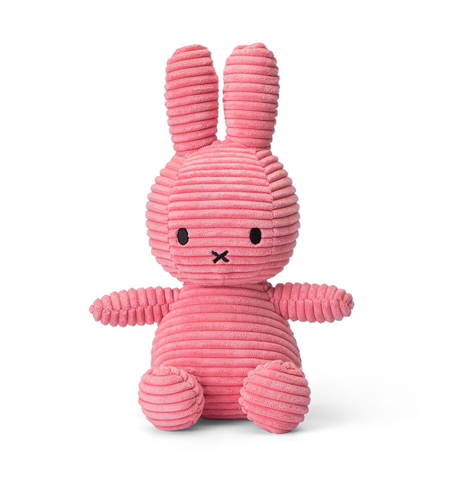 Miffy Corduroy Bubblegum Pink 23cm