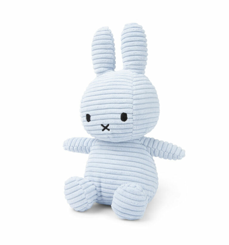 Miffy Corduroy Ice Blue 23cm - Image 2