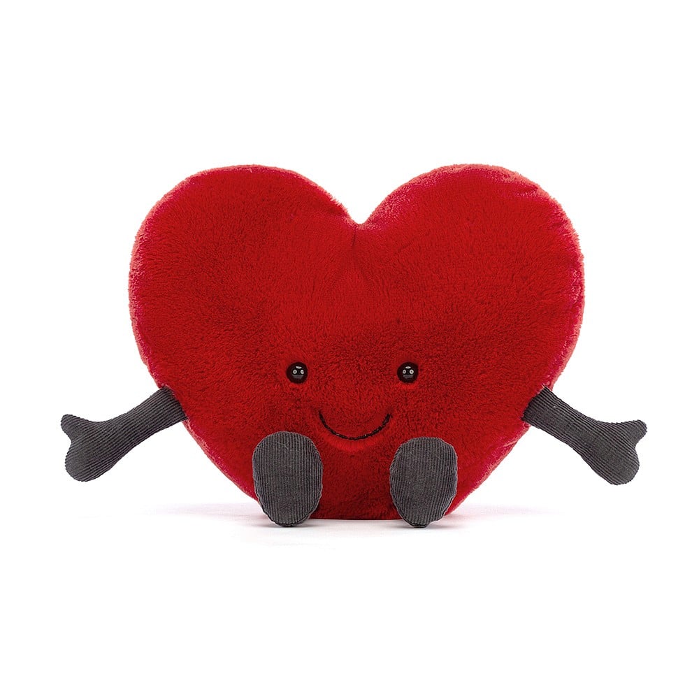 Amuseable Red Heart Large With Arms - Image 4