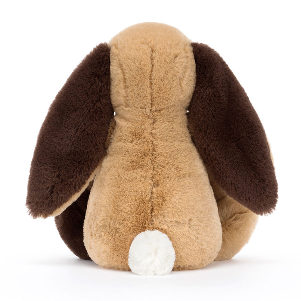 Bashful Patchwork Brown Bunny Original - Image 3