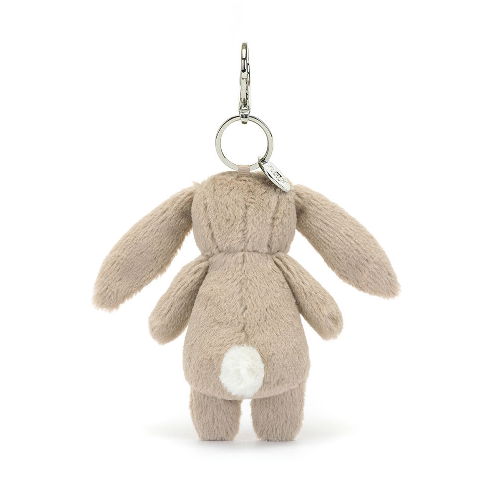 Blossom Beige Bunny Bag Charm - Image 3