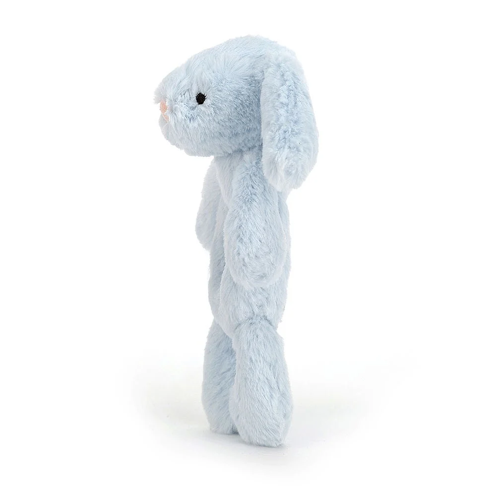 Bashful Blue Bunny Ring Rattle - Image 3