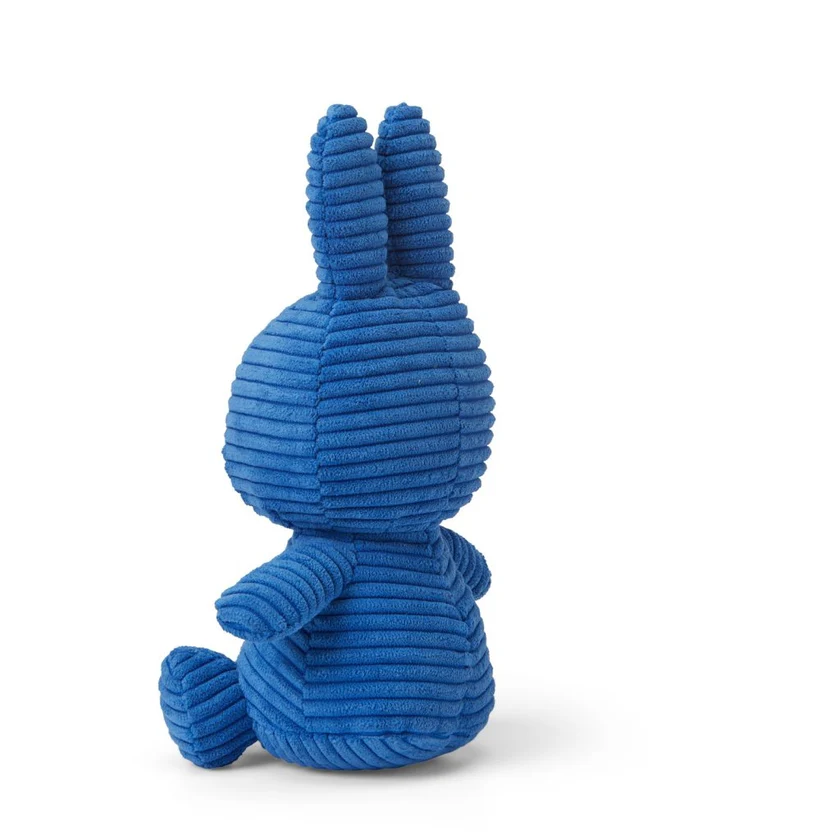 Miffy Corduroy Cobalt Blue 23cm - Image 3