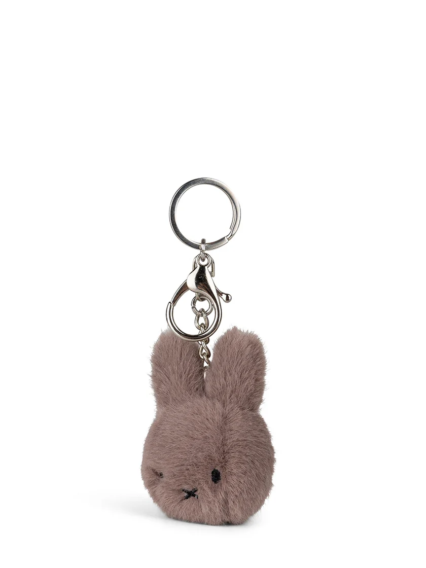 Miffy Fuzzy ECO Keyring - Taupe - Image 2