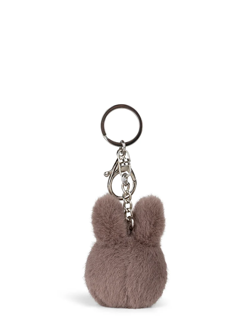 Miffy Fuzzy ECO Keyring - Taupe - Image 3
