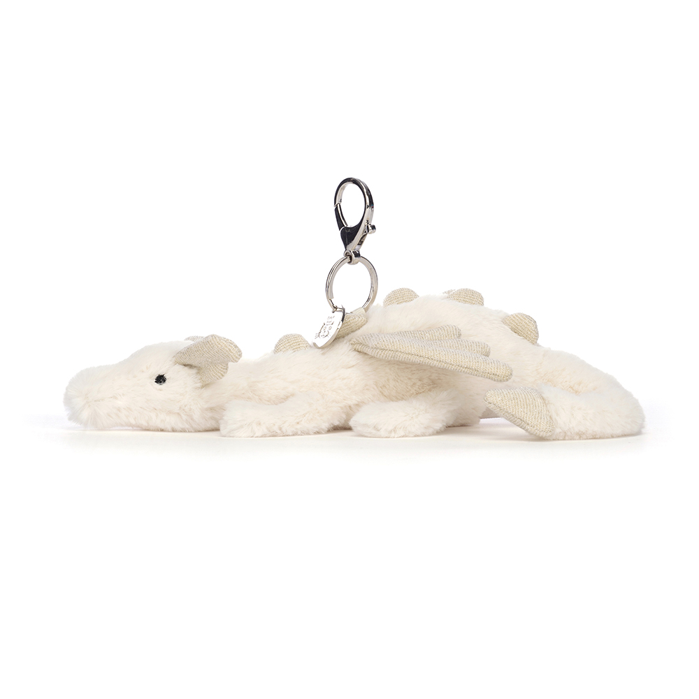 Snow Dragon Bag Charm - Image 3