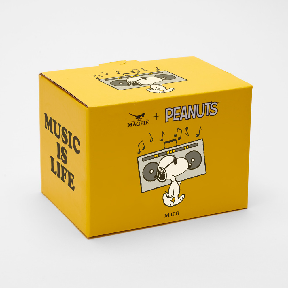 Peanuts Mug - Music Is Life - Image 3