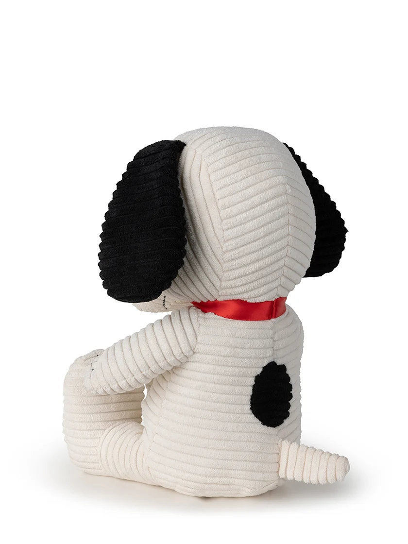 Snoopy ECO Corduroy Cream In Gift Box 27cm - Image 4