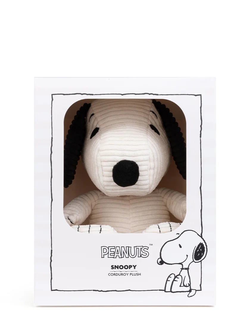 Snoopy ECO Corduroy Cream In Gift Box 27cm - Image 5