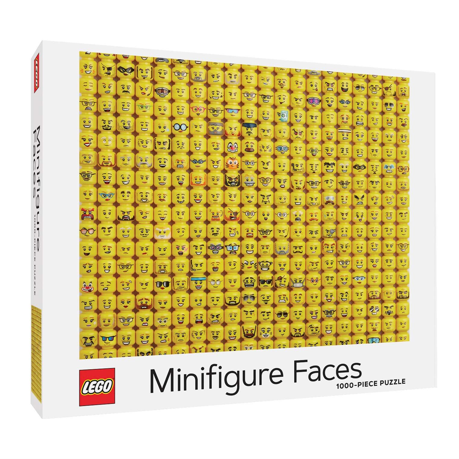 Lego Mini Faces 1000 Piece Jigsaw