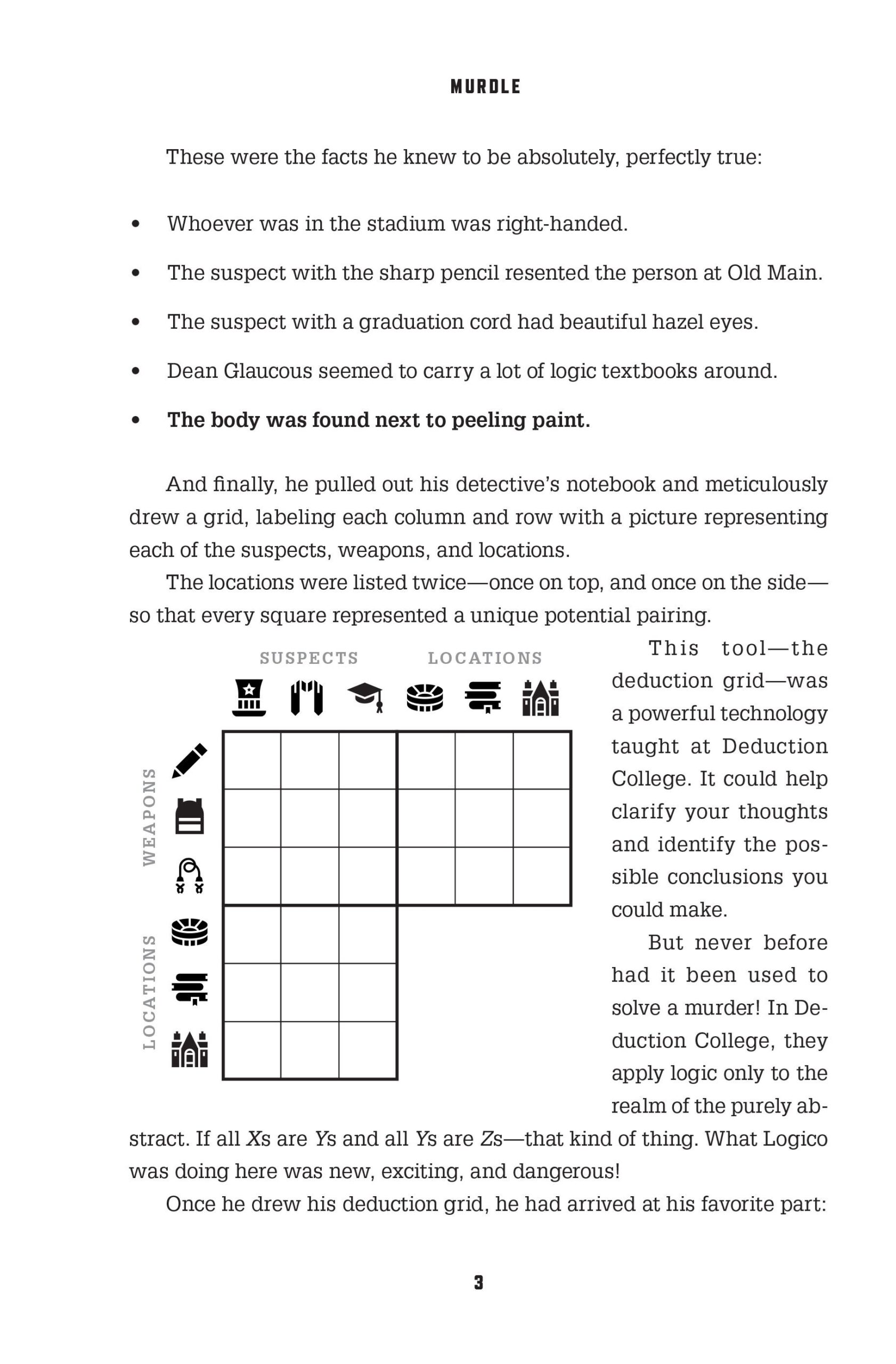 Murdle: Solve 100 Murder Mystery Logic Puzzles - Image 3
