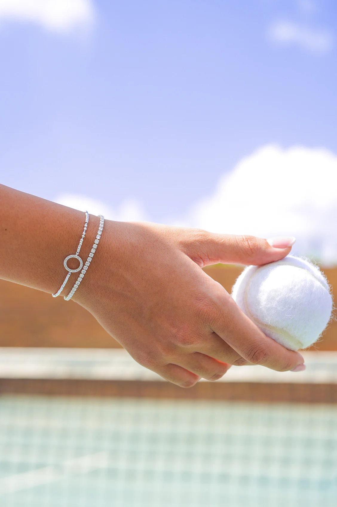 Cz Circle Bracelet - Image 5
