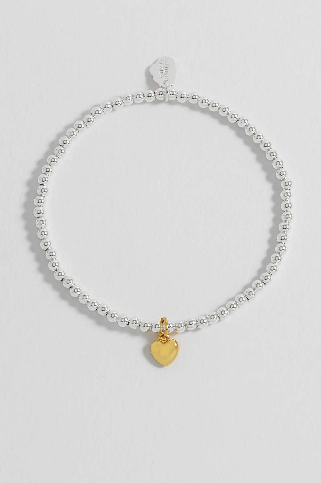 Gold With Love Puffed Heart Bracelet - Image 3