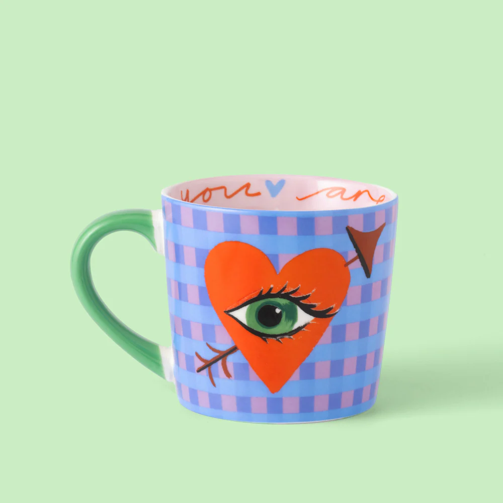You Are Amazing Heart Eye Mug - Image 2