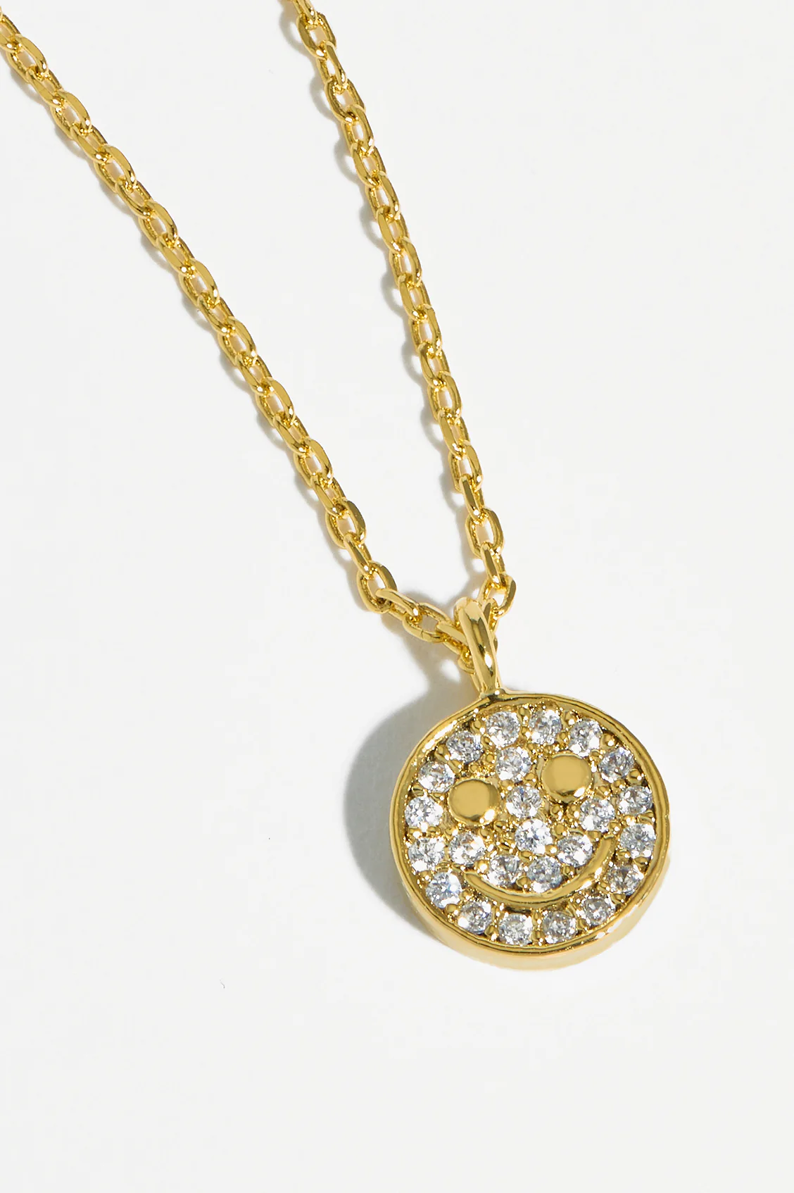 Pave Smiley Necklace - Image 4