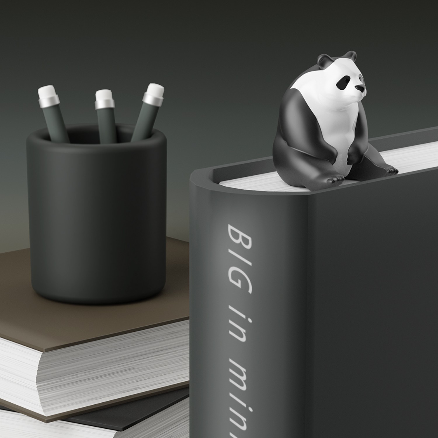 Black & White Panda Bookmark - Image 7