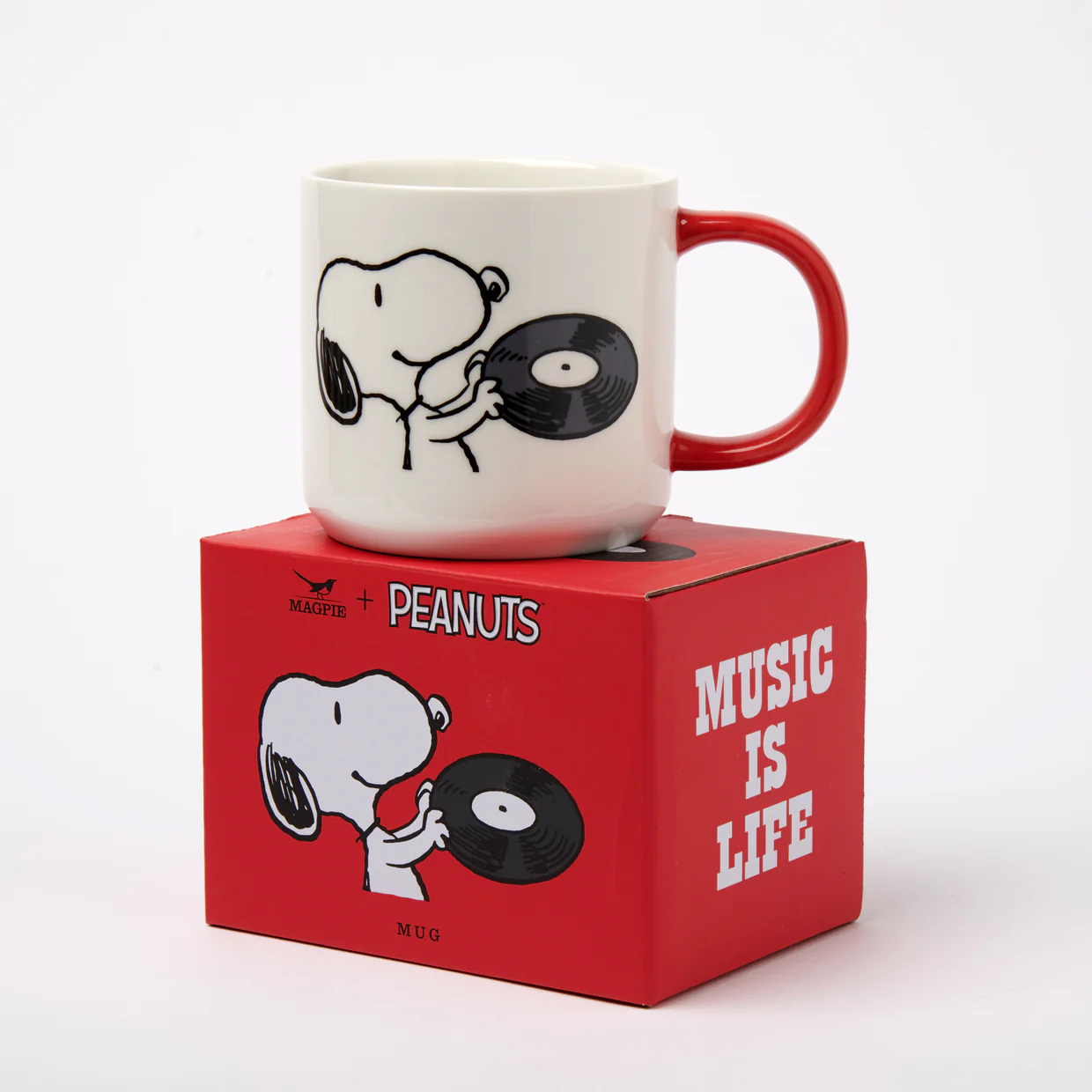 Peanuts Mug - Vinyl Is Life - Image 3