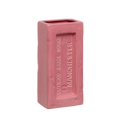 Pink Manchester Brick Vase