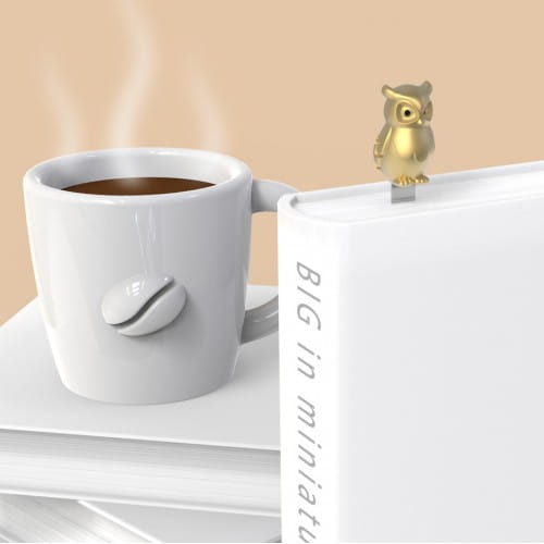 Gold Owl Bookmark - Image 5