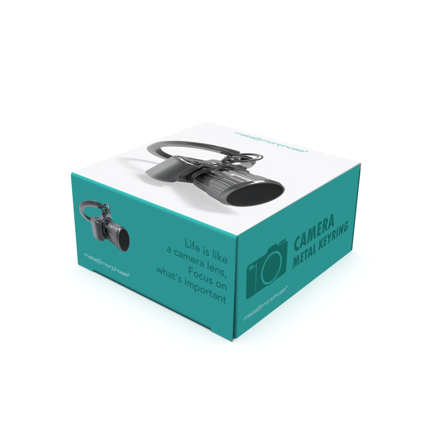 Gunmetal Camera Keyring - Image 4