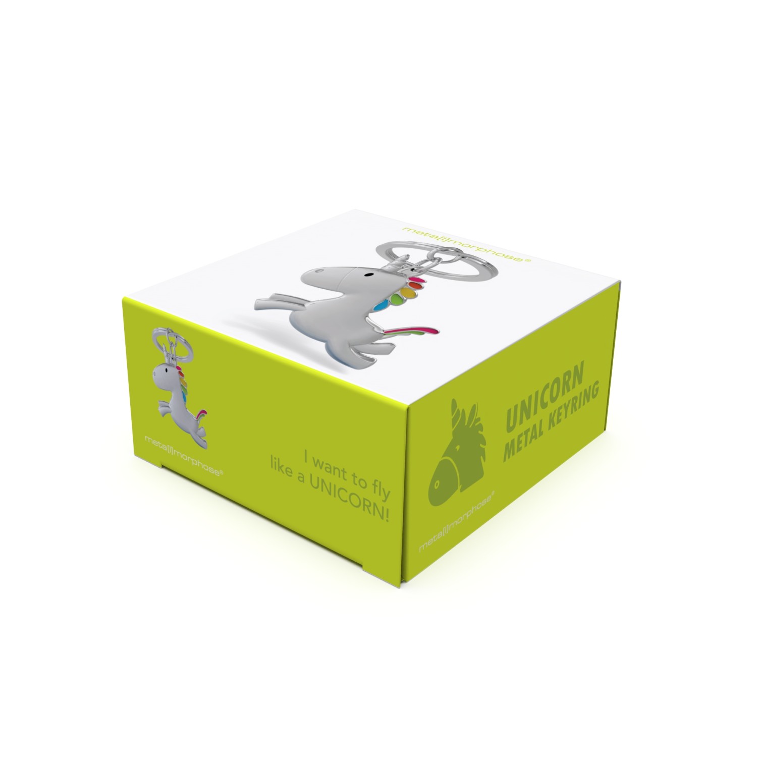 Jumping Unicorn Keyring - Image 4