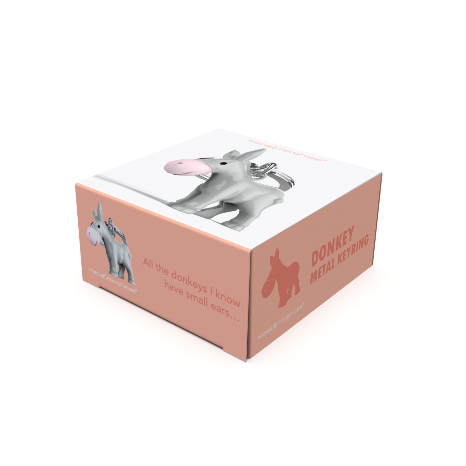 Grey Donkey Keyring - Image 4