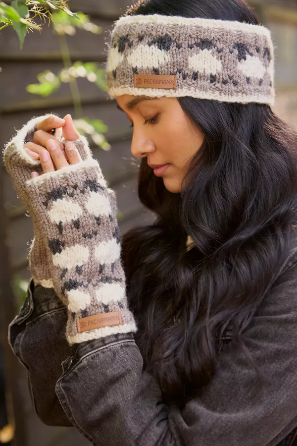 Merino Sheep Headband Mushroom - Image 3