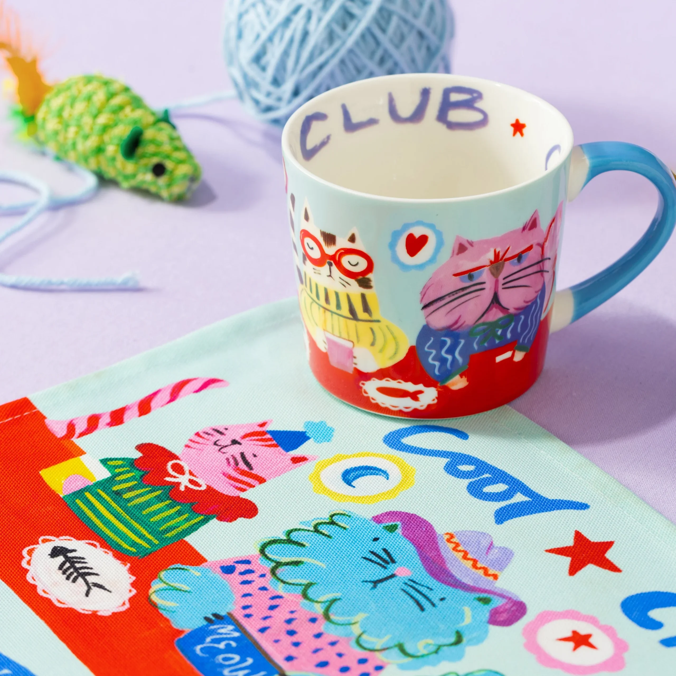 Cool Cat Club Mug - Image 2