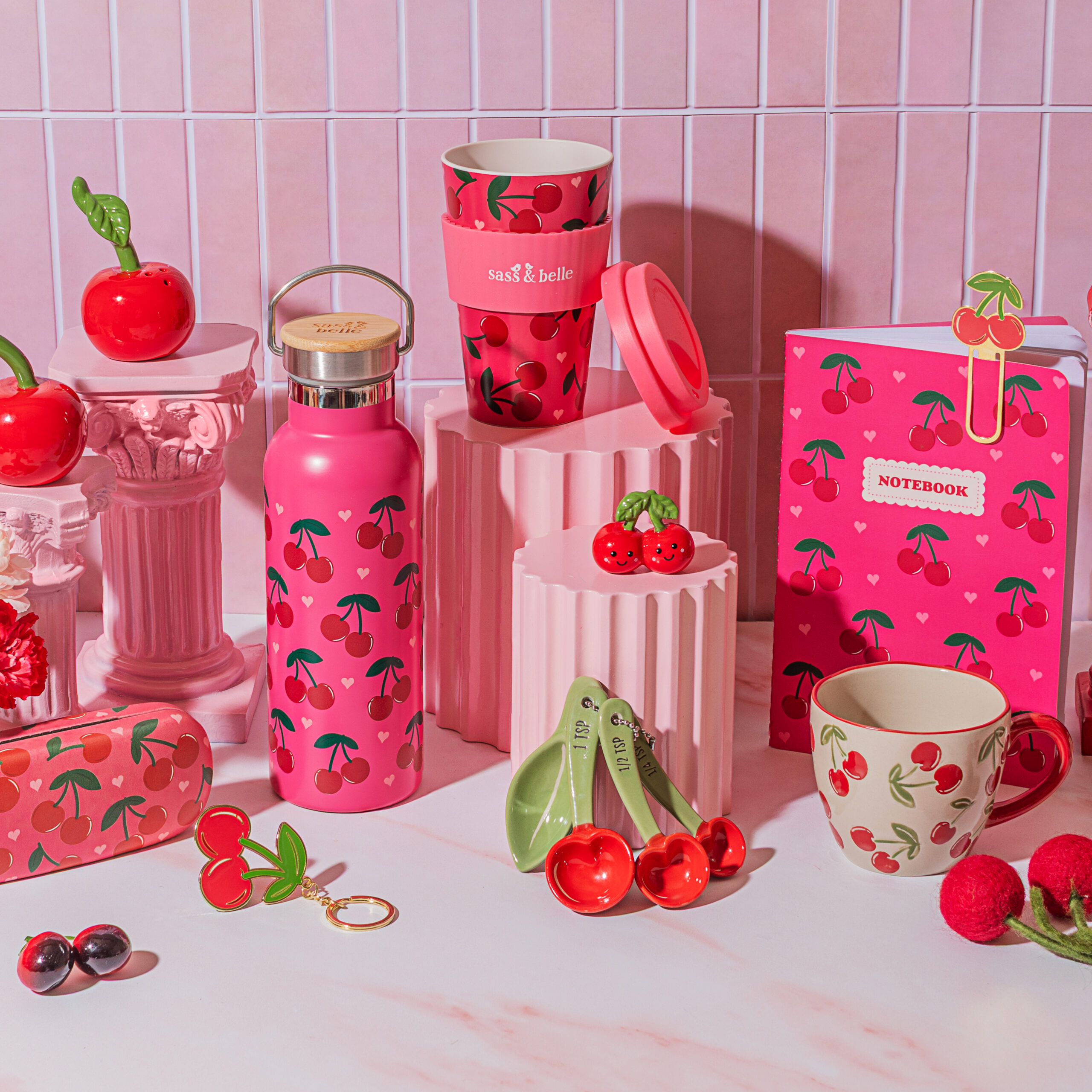 Cherry Travel Coffee Cup - Image 3