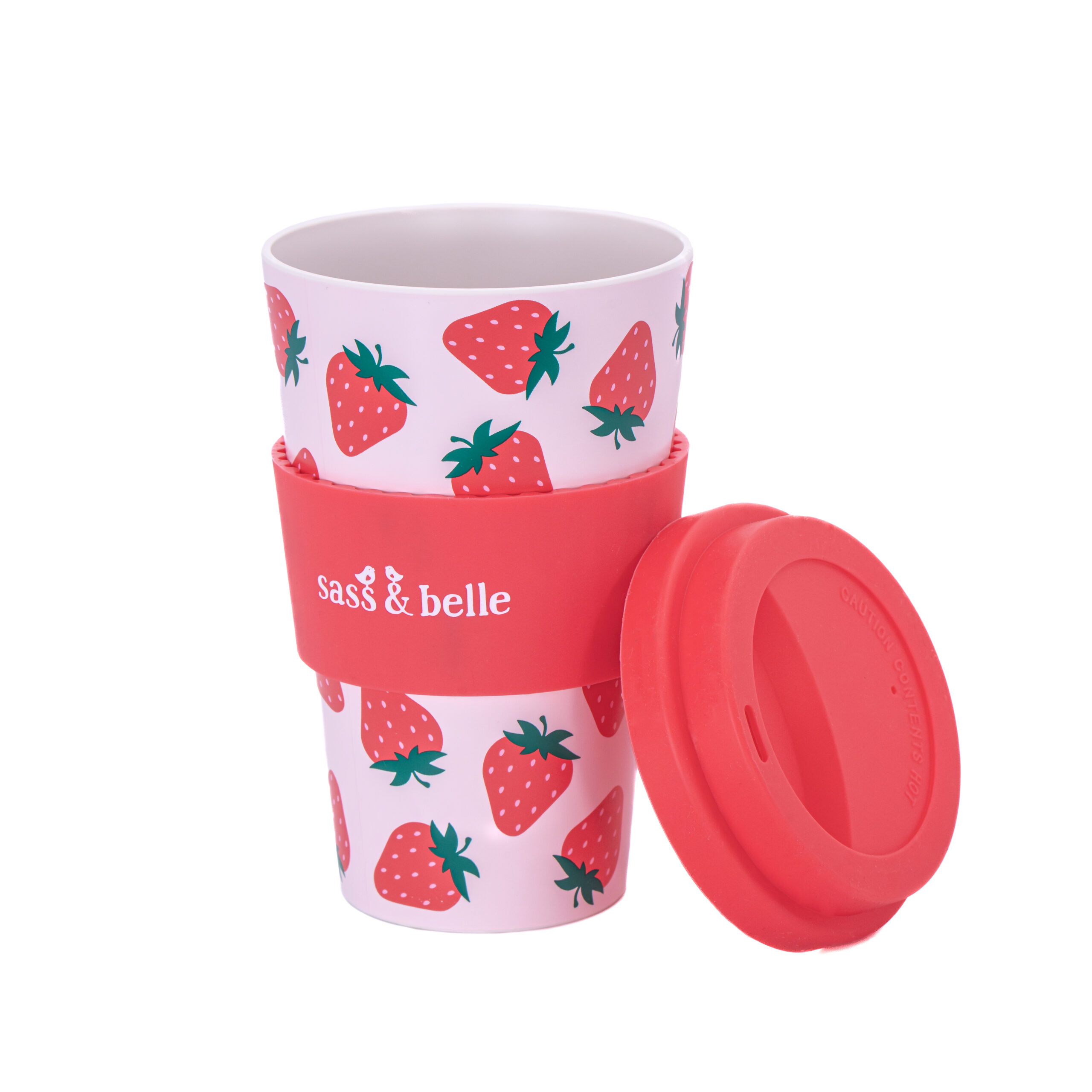 Strawberry Coffee Travel Cup - Image 2
