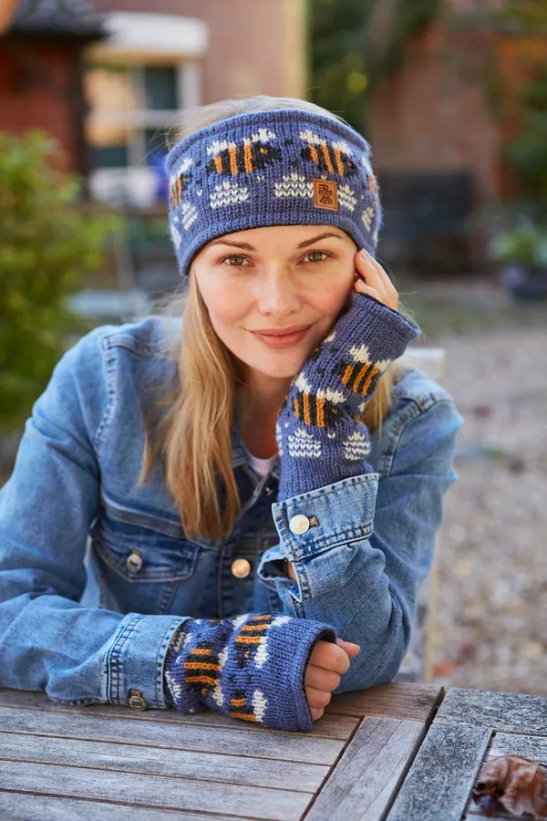 Beehive Headband Denim - Image 4