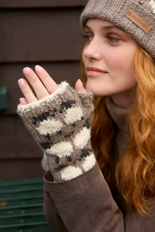 Merino Sheep Handwarmer Mushroom - Image 7