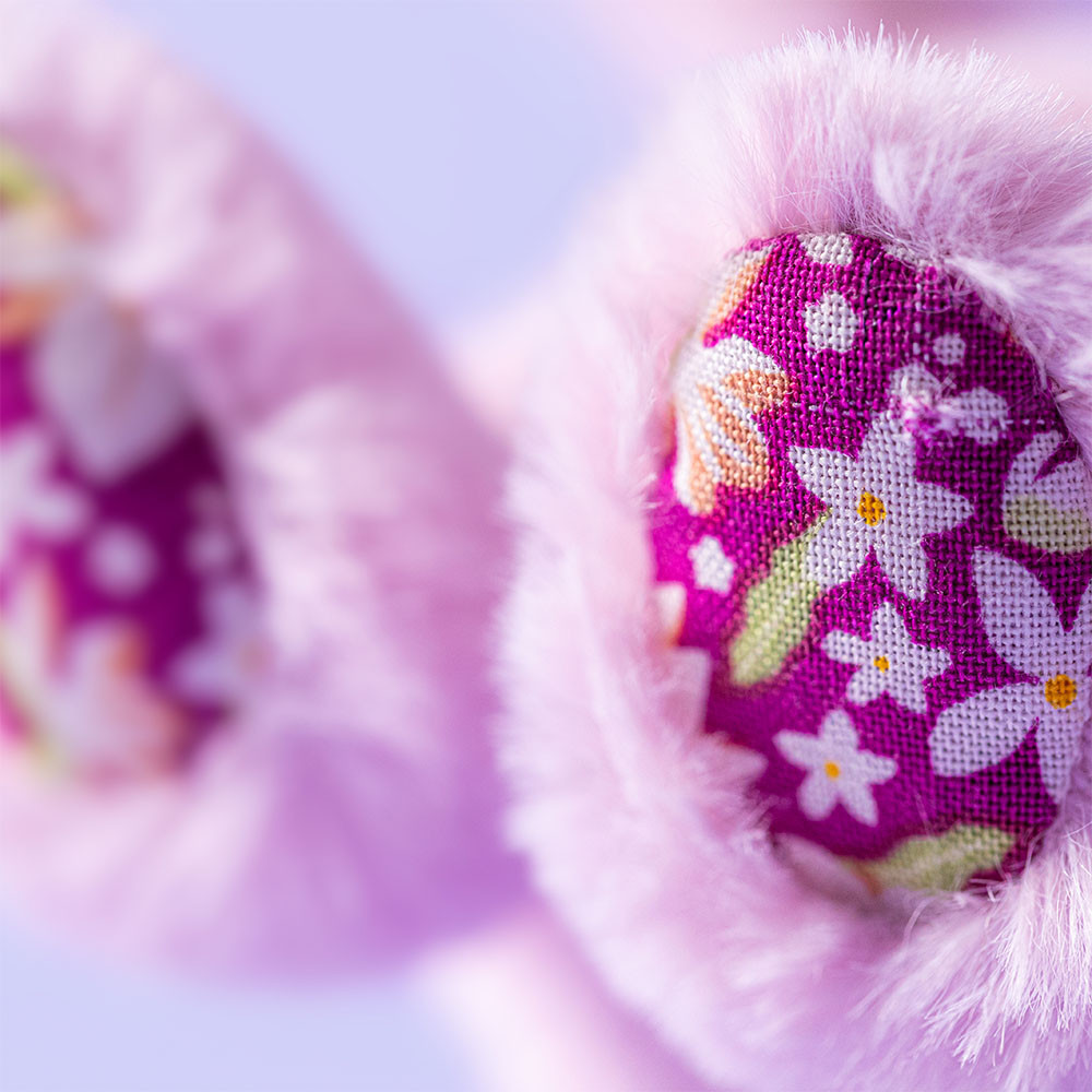 Thistlepop Blossom Bunny Bag Charm - Image 2