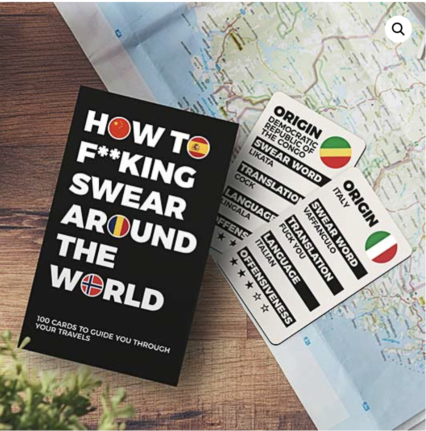 how to swear around the world book