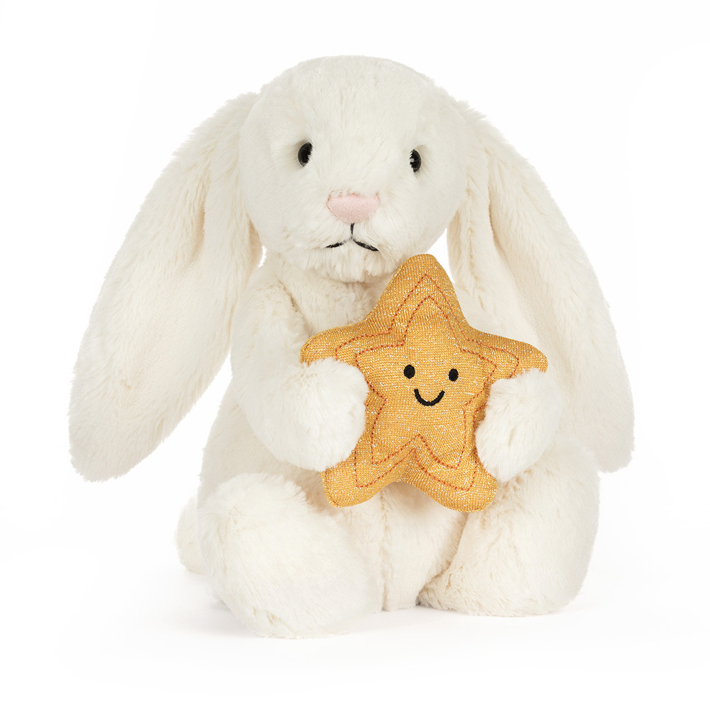 Cream Bunny With Star